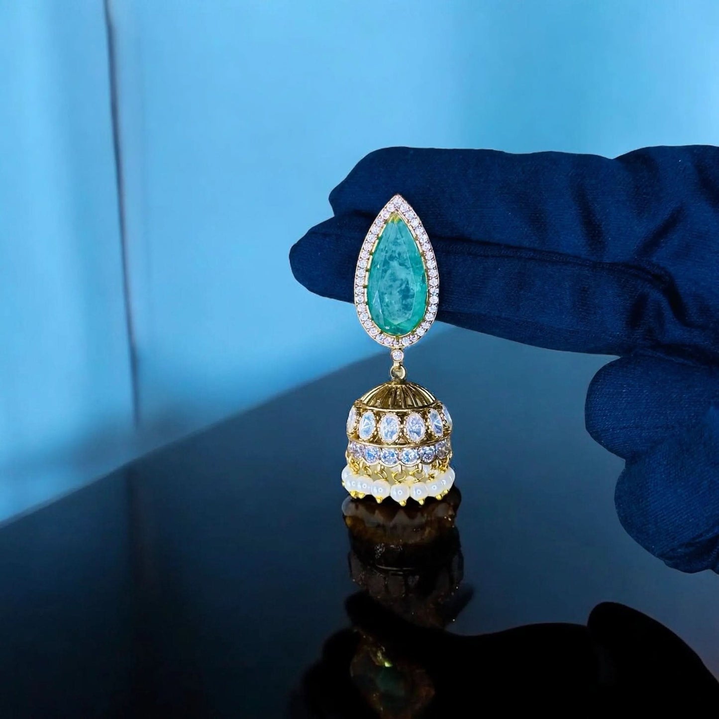 Ruhani Rooh Jhumkas - Doopshop Company