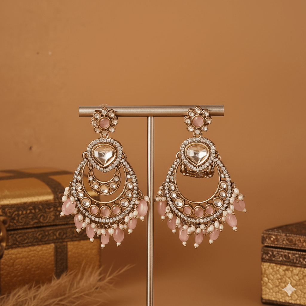 Aurelia Kundan Choker Set (Aurelia means "the golden one") - Doopshop Company