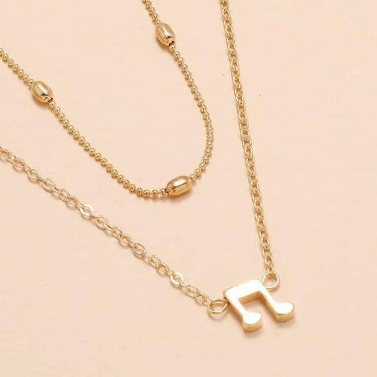 Melody Muse Double Layer Necklace - Doopshop Company