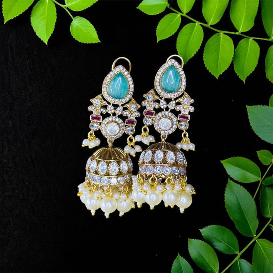 Zareen Gulab Jhumkas - Doopshop Company